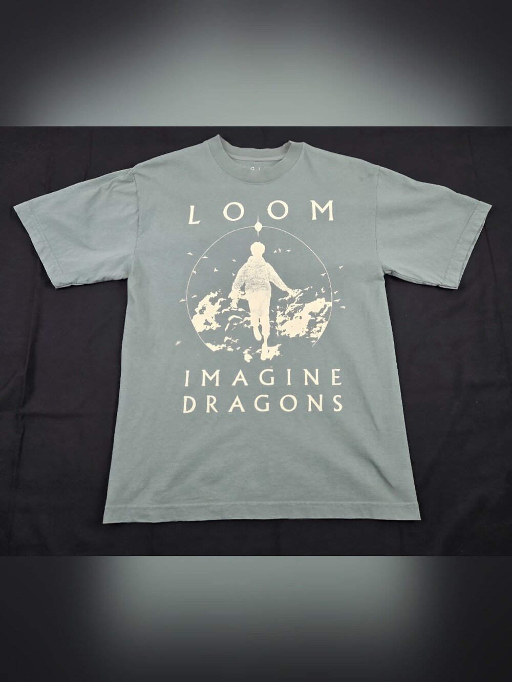 Imagine Dragons Loom Tour T Shirt Mens Small Green Short Sleeve 2024